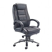 Montana Executive Leather Chair with Arms & Knee Tilt Control