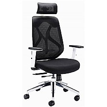Maldini Mesh Task Chair with Adjustable Headrest & Seat Slide