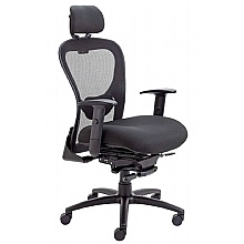 Strata High Back Task Chair with Lumbar Support & 1D Arms