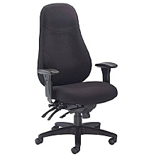 Cheetah Heavy Duty Fabric Task Chair with Ratchet Back