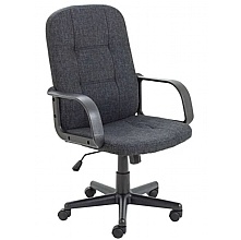Jack Fabric Executive Office Chair with Fixed Arms