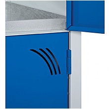Quality Compartment Locker Ventilated Door