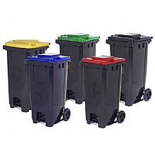 Pedal Wheelie Bin - Hygienic & Hands-Free Waste Disposal