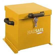 Small COSHH Box - HazSafe Hazardous Steel Site Security Box