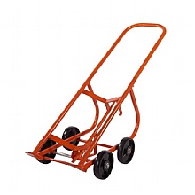 Mobile Drum Truck with 4-Wheels for 210L Drums
