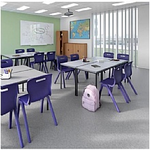 Titan one piece classroom chairs