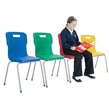 Titan 4 Leg Ergonomic Classroom Chairs
