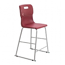 Titan High Charcoal Burgundy 8-11