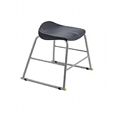 Titan Classroom Stool Charcoal 6-8 years
