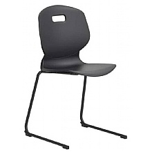 ARC Reverse Anthracite Cantilever Classroom Chair