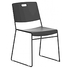 ARC High Density Stacker Chair for Schools, Black