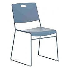 ARC High Density Stacker Chair for Schools, Steel Blue