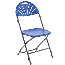Titan Linking Fan Back Folding Chair for Schools and Events
