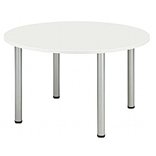 Core Pole Leg Round Meeting Table for Modern Offices
