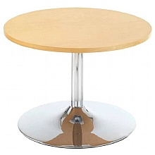 Astral Low Coffee Table for Reception Areas, Beech