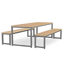 Oak Top with Dark Grey Frame