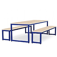 Maple Top with Blue Frame