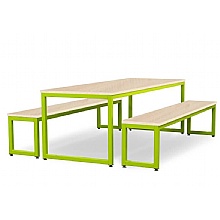 Maple Top with Lime Frame