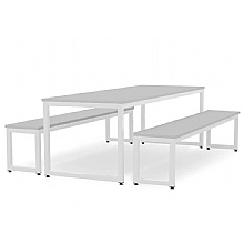 Grey Top with Light Grey Frame