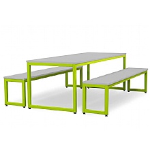 Grey Top with Lime Frame