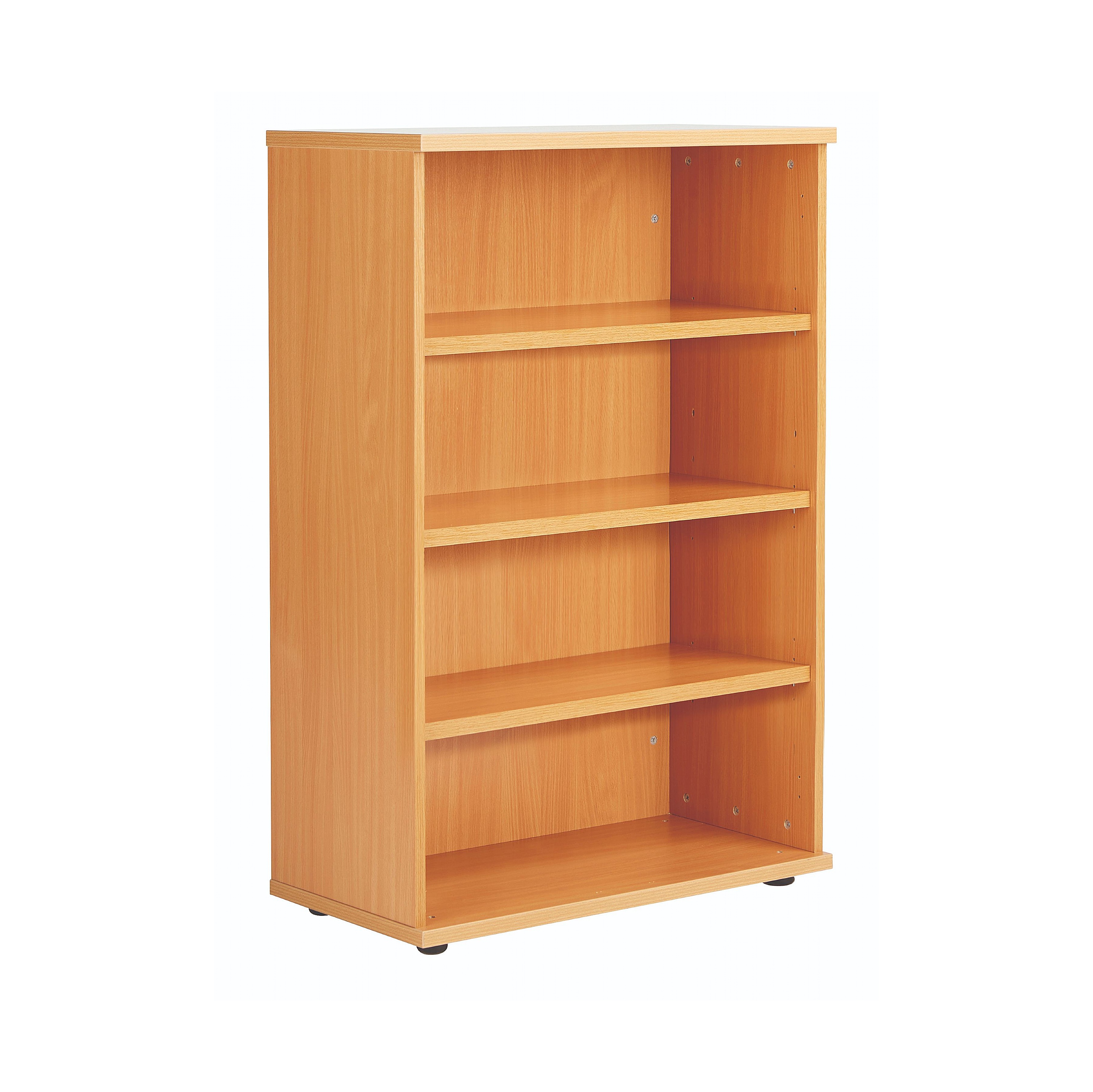 Wooden shop office shelving