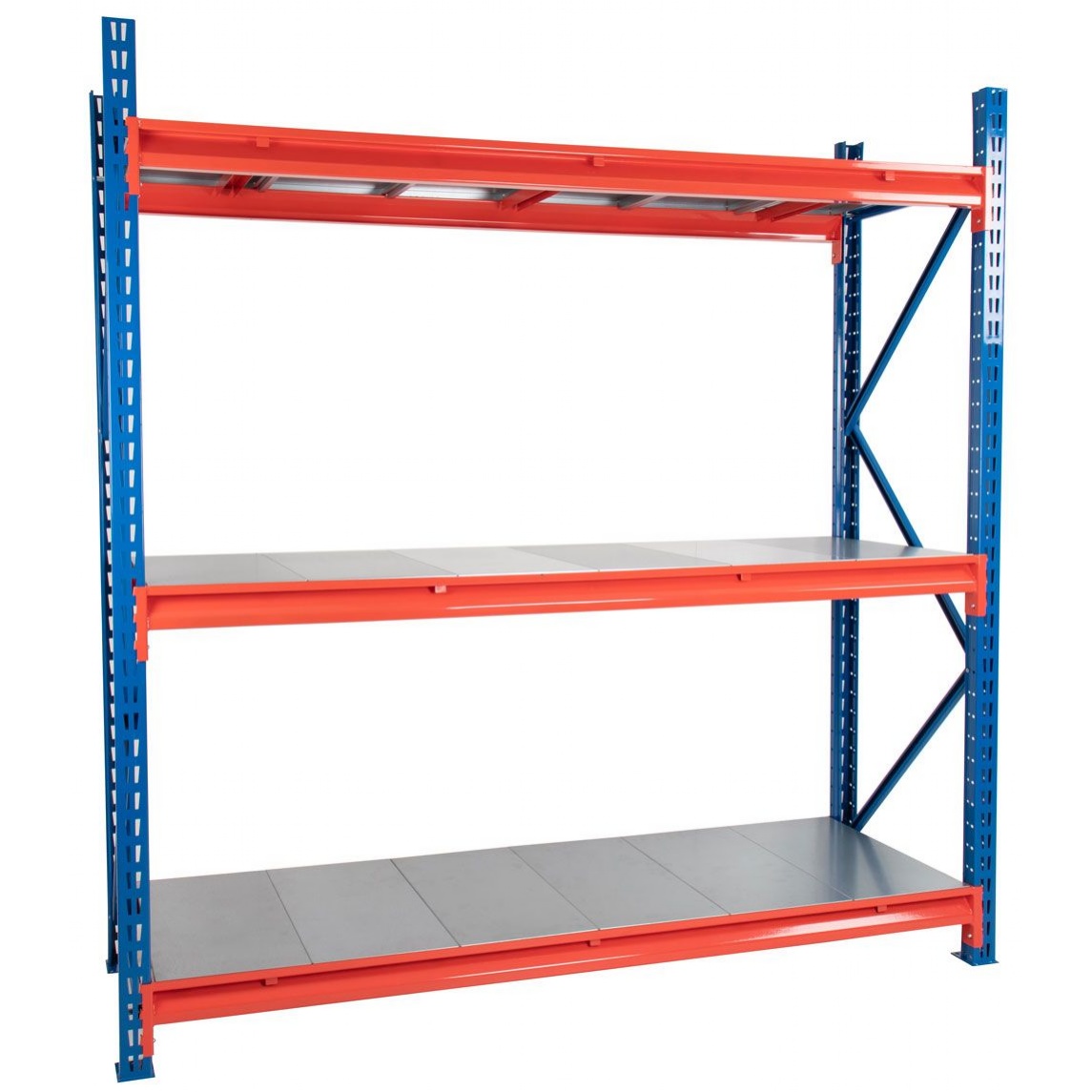 TS Longspan Heavy Duty Racking with Steel Decking from our