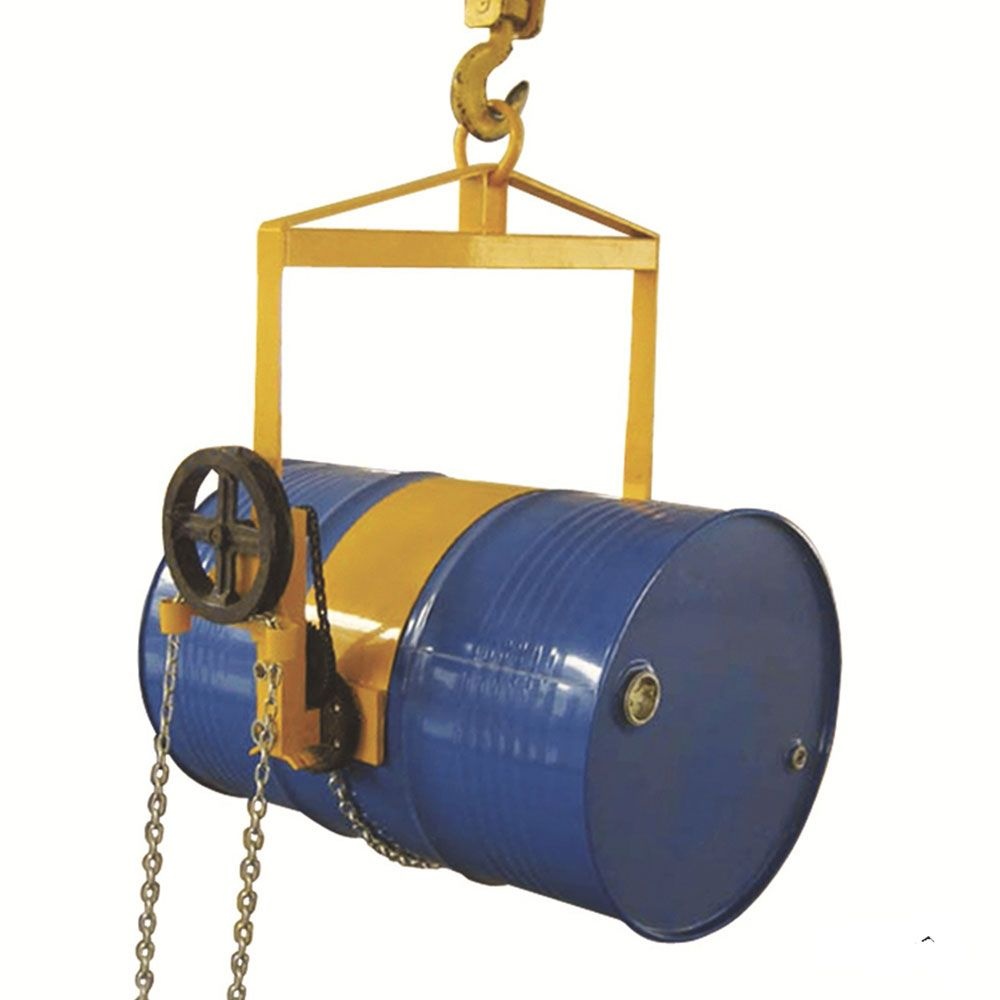 Overhead Drum Lifter 210L Drums Geared Standard UK Made
